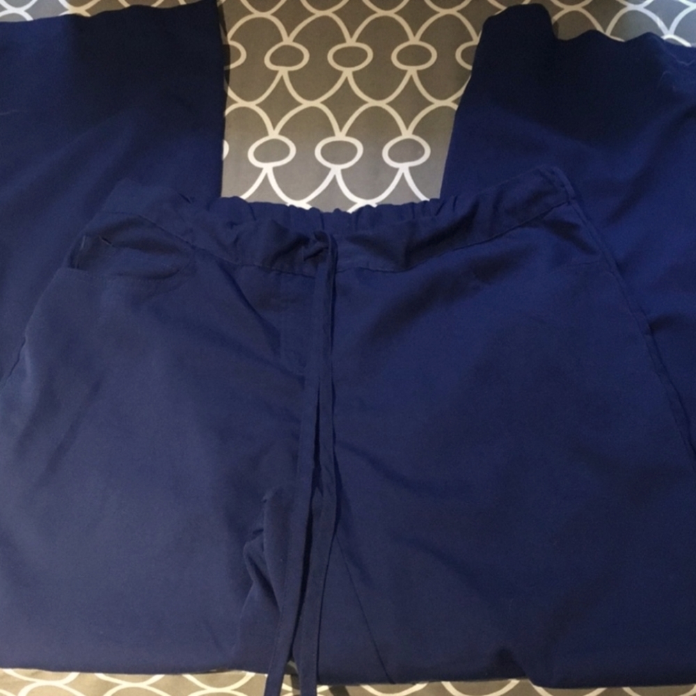 Grey's Anatomy Navy (Indigo) Scrub pants by Barco.